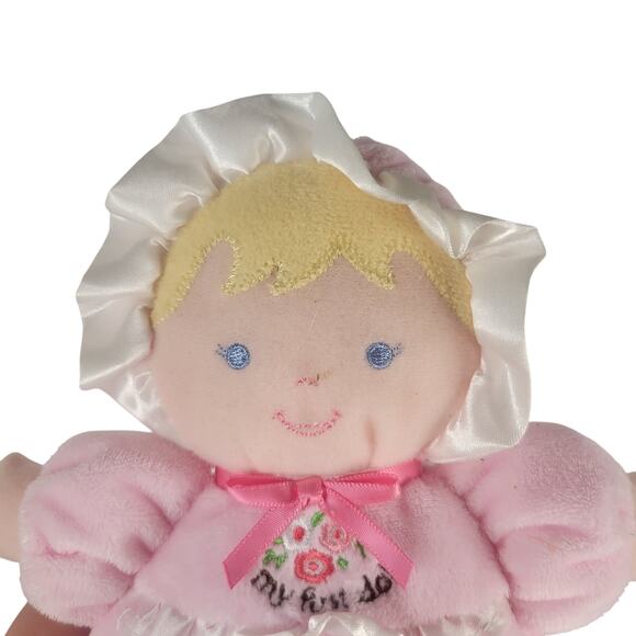 Carter's My First Doll Plush Pink Rattle Baby Girl Soft Toy Stuffed 8"  Plushie - Picture 2 of 13